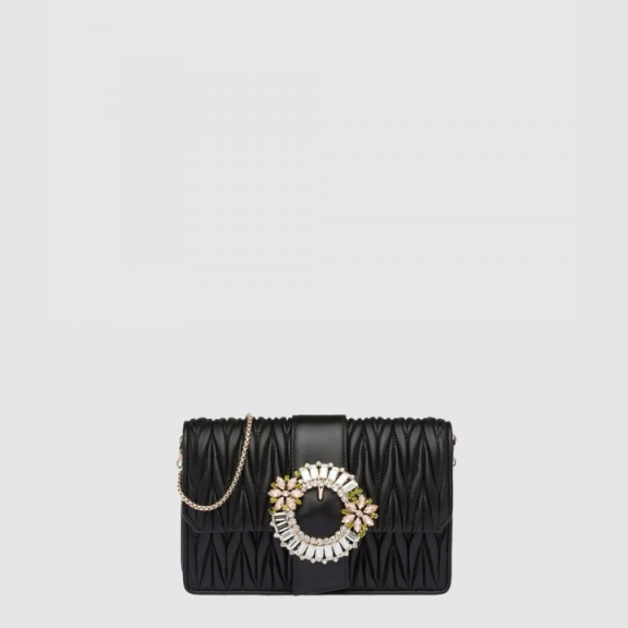 matelassé Flower Mini Bag 5BH095