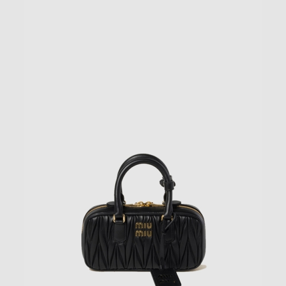 Miu Miu Arcadi Materasse Napa Leather Mini Bag 5bp088