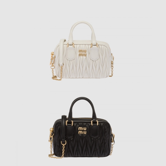 Arcadi Materasse Napa Leather Mini Bag 5BP077