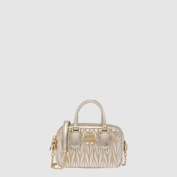 Arcadi Materasse Napa Leather Mini Bag 5BP077