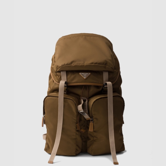 Prada Re-Nylon and Leather Backpacks 2VZ019
