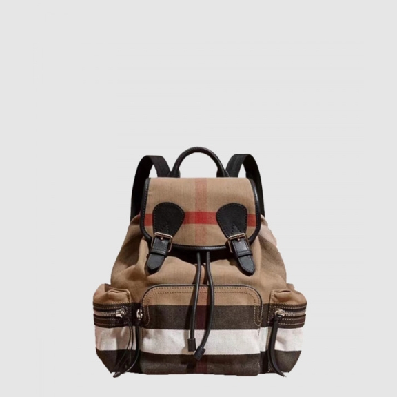 Canvas Check Backpacks 40302011