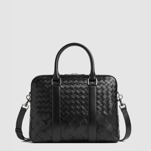 Slim Intrecciato Briefcase 778081