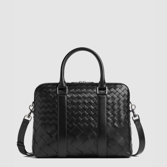 Slim Intrecciato Briefcase 778081