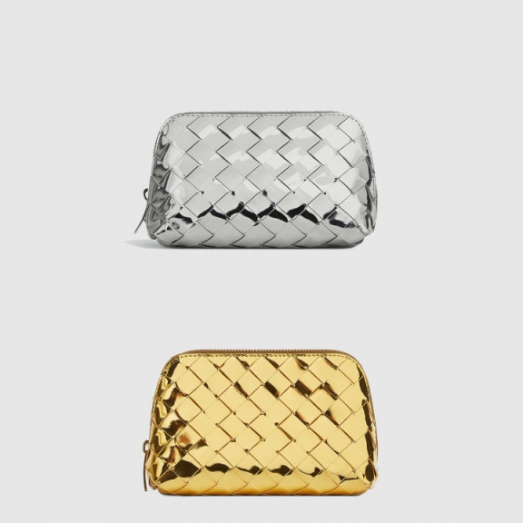 Intrecciato Weave Pouch 764044