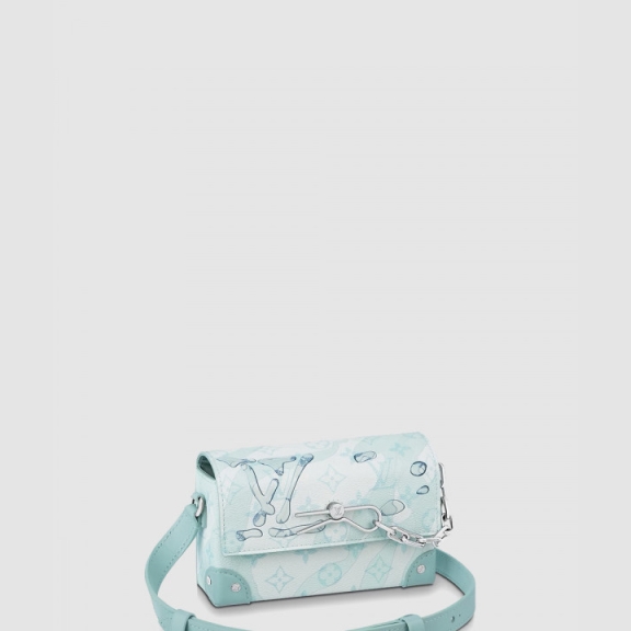 Leather Monogram Crossbody Bag M22637