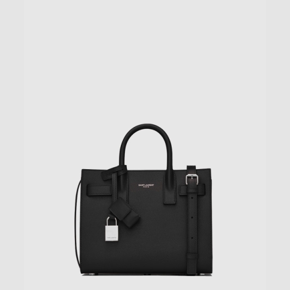 Saint Laurent Grain Leather Material Nano Daily Bag 392035