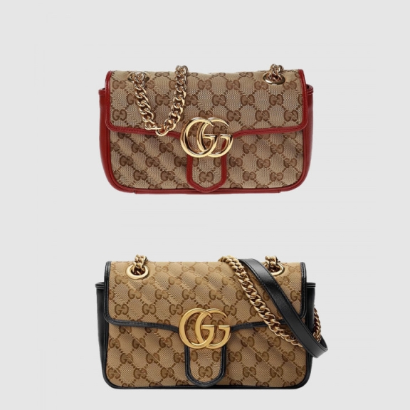 GG Mini Matlase Shoulder Bag 446744