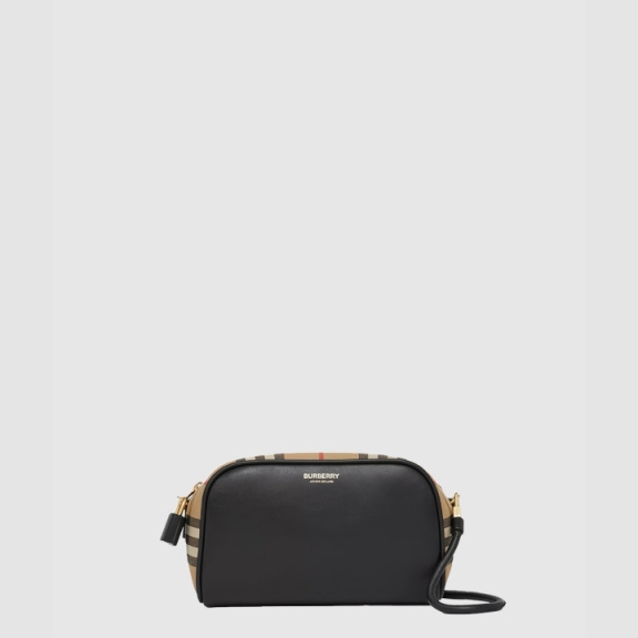 Burberry Check Cube Crossbody Bag 80367301