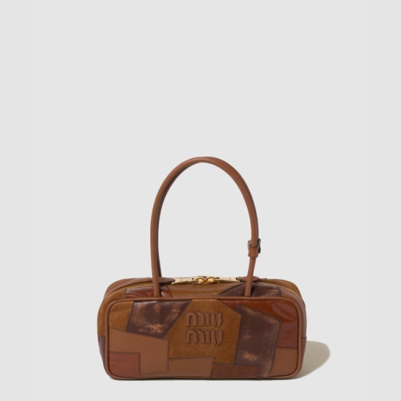 Miu Miu Beau Leather Patchwork Bag 5BB173