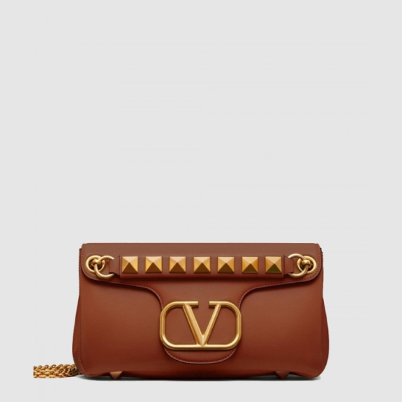 Napa Studded Sign Shoulder Bag