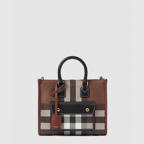 Mini Check Tote Bag 80696611