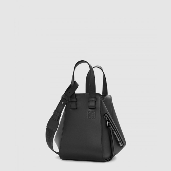 Compact Hammock Bag - Satin Calfskin