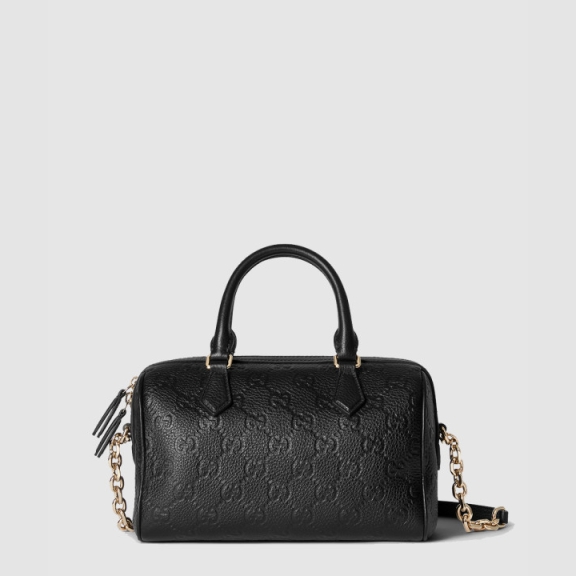 GG Emblem Small Top Handle Bag 815255
