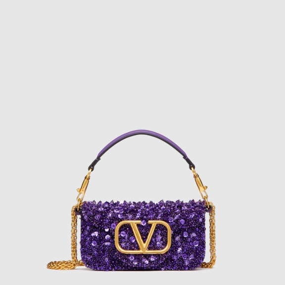 Valentino Embroidered Small Bag