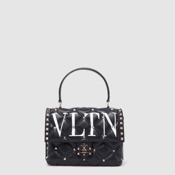Candy Studded Top Handle Bag