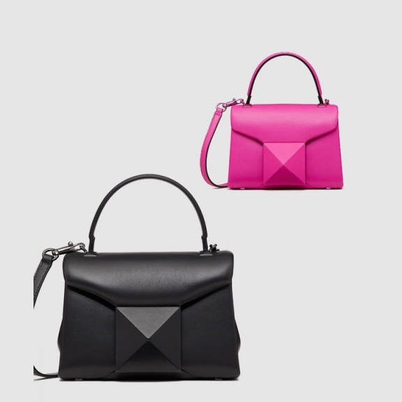 One Stud Top-Handle Bag