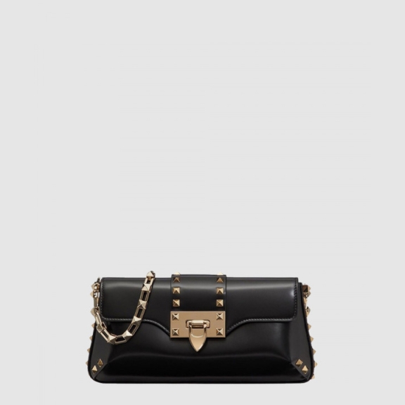 Rockstud Leather Handbag