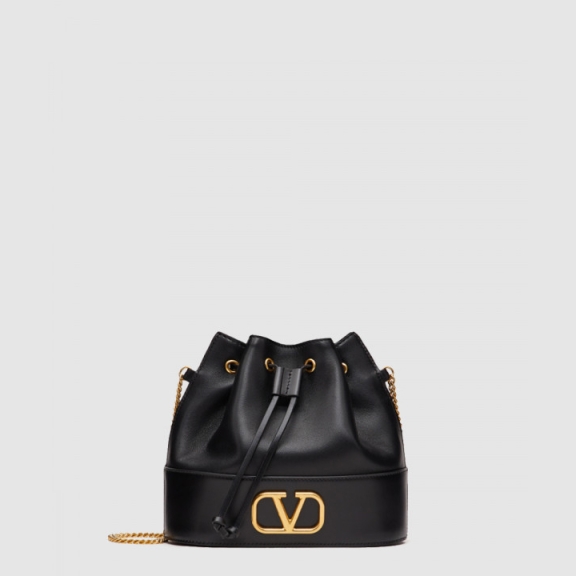 Lambskin Mini Bucket Bag