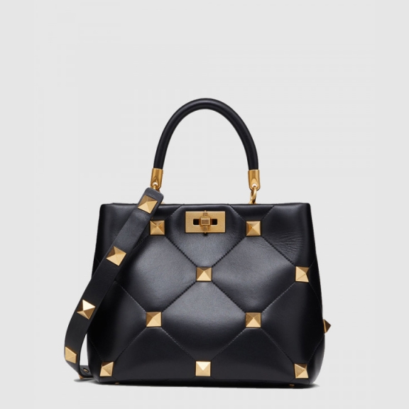 Roman Studded Bucket Bag Medium