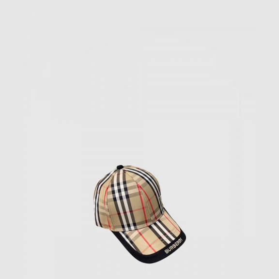 Vintage Check Baseball Cap 8015221