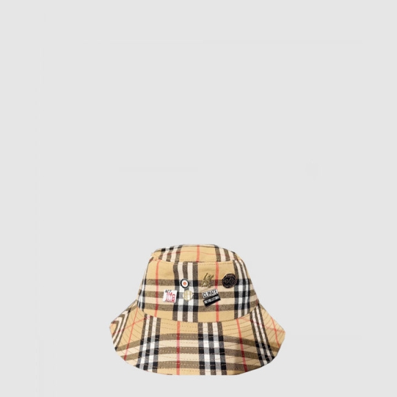 Vintage Check Bucket Hat 80563245