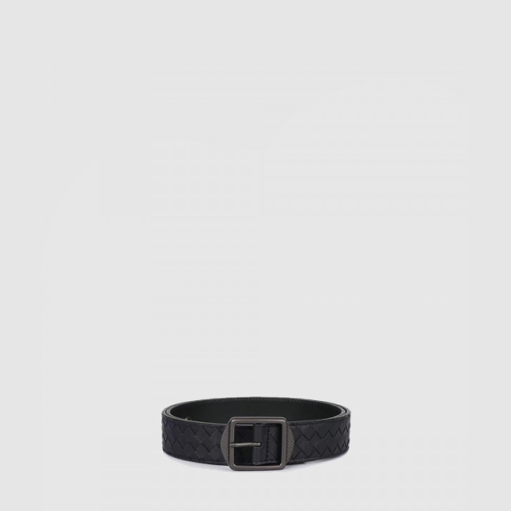 클래식 위빙 소가죽 벨트 482669