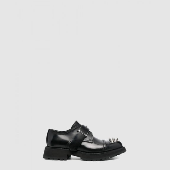 Studded Toe Cap Monk Shoes 705085