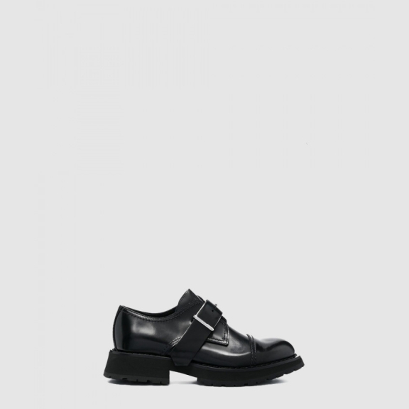 Buckle Strap Derby Shoes 708176
