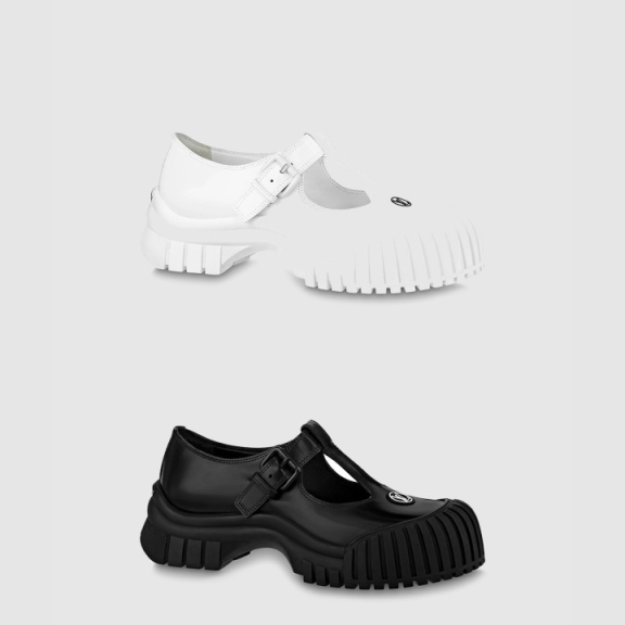 Louis Vuitton Ruby Flat Mary Jane Loafers 1ABUDG