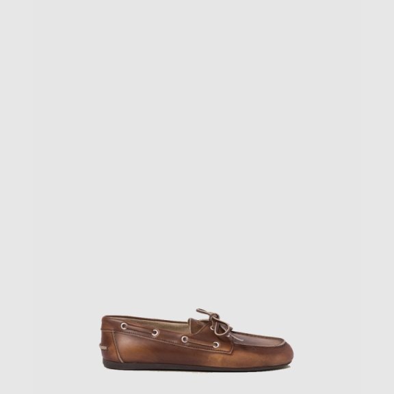 Miu Miu Bleached Leather Loafers 5D123E
