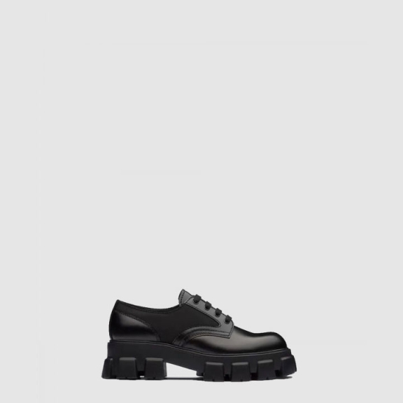 Monolith Platform Lace-Up Loafers 2EE342