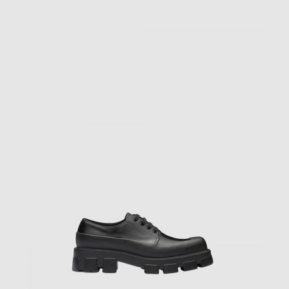 Brushed Leather Derby Shoes 2eg411