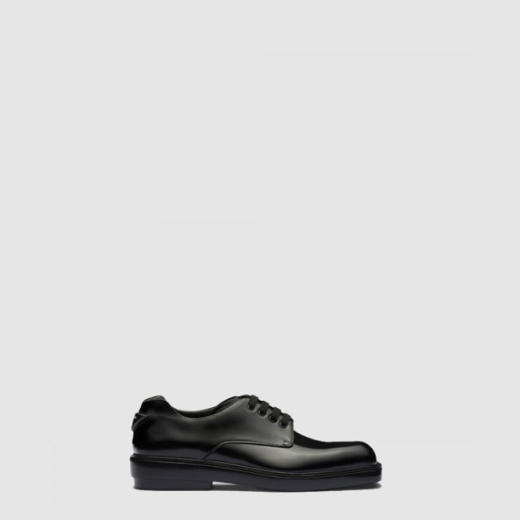Brushed Leather Derby Shoes 2EG427