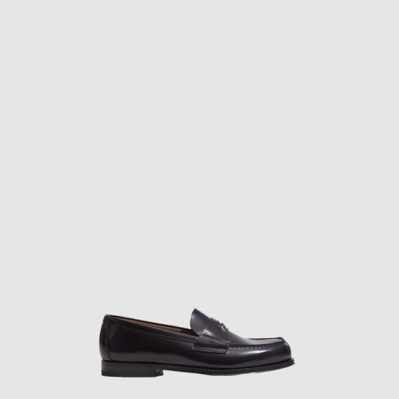 Brushed Leather Penny Loafers 2DB201