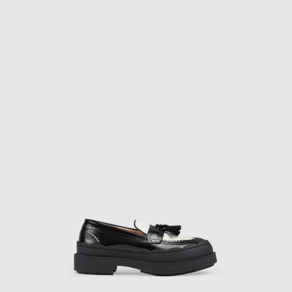 Gucci Interlocking G Lug Loafers 750438