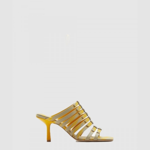 Check Cotton Step Sandals 80774701
