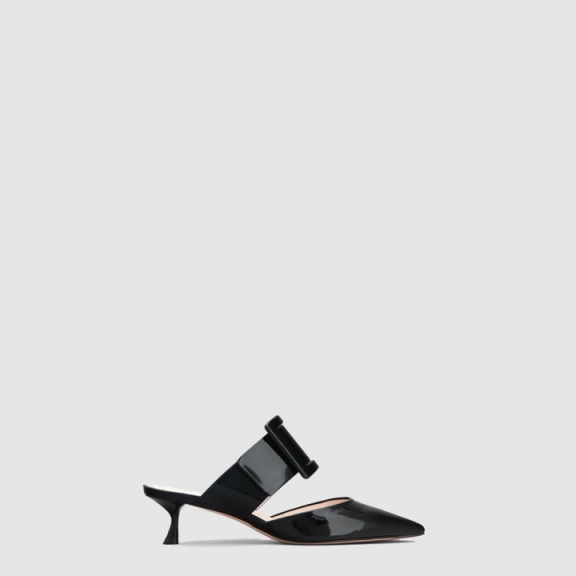 Enamel Mules 5433