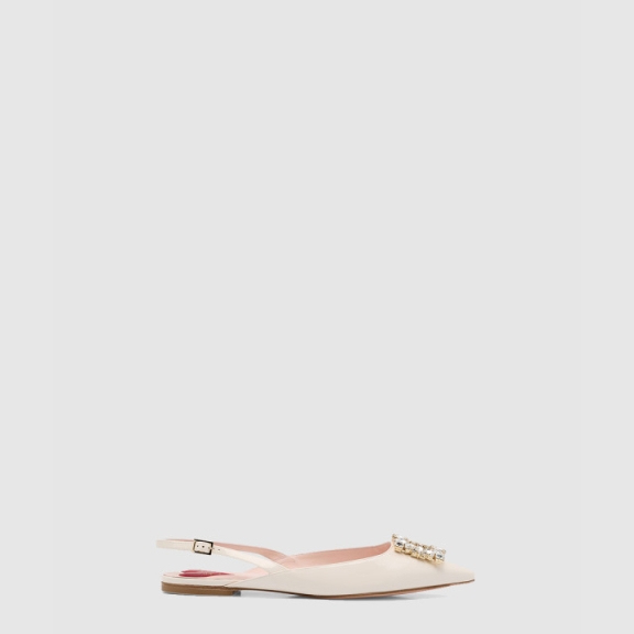 Roger Vivier Slipperring Back Ballerina Flat 6453