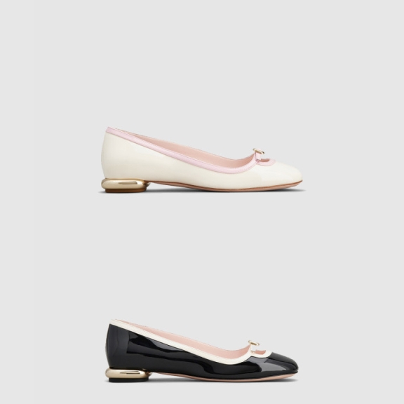 Roger Vivier Vibe Podium Ballerina Flat 7273