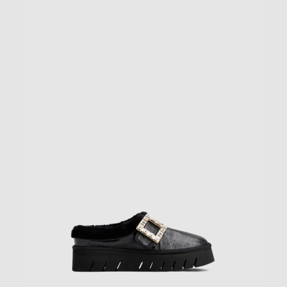 Patent Leather Ankle Boots 7163