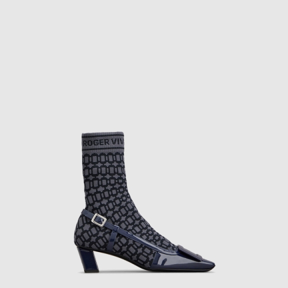 Roger Vivier Belle Vivier Socks Ankle Boots 0063
