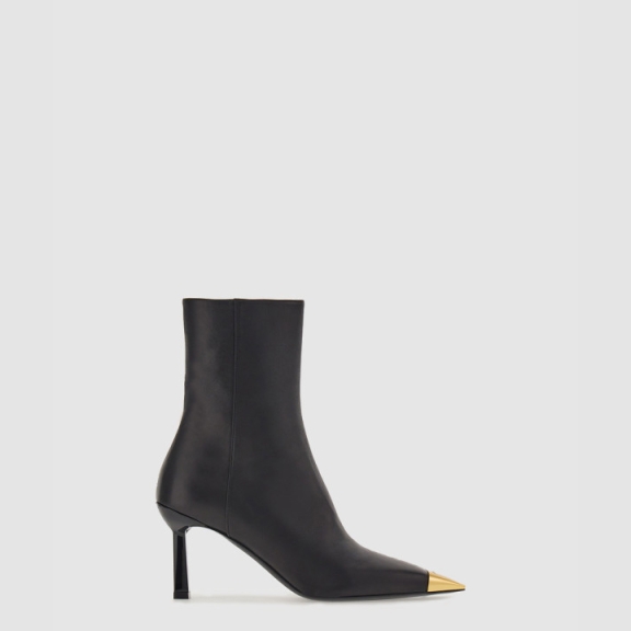 Ferragamo Metal Ankle Boots 01G018