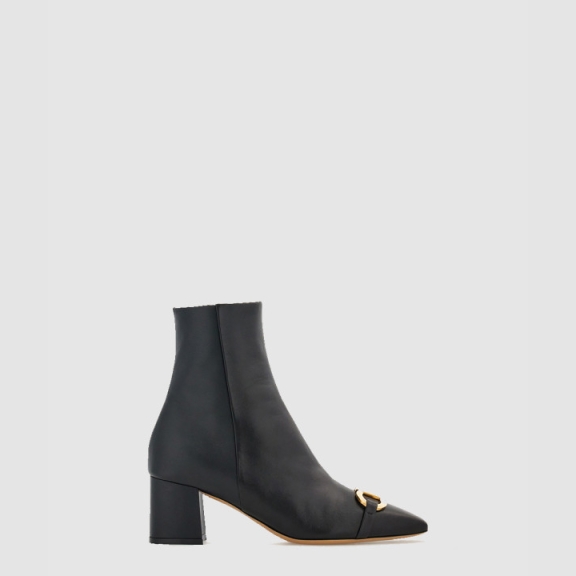 Ferragamo Gancini Ornament Booties 01H633