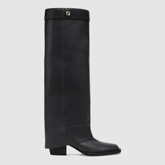 Fendi Leather Highheel Boots 8W8566
