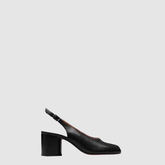 Tabi Leather Slipper Ring Back Shoes S58WL0