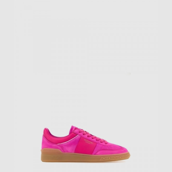 Sneakers in Leather Trim and Suede 4W2S0I