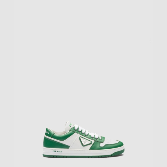 Prada Downtown Popular Leather Sneakers 1E792M