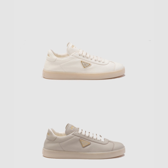 Prada Leather Sneakers 1E413N