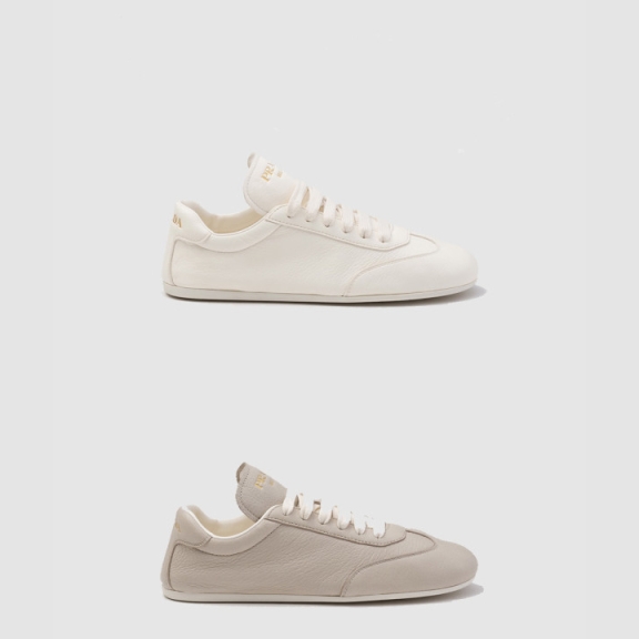 Prada Leather Sneakers 1E398N